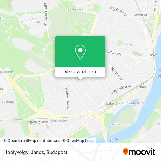 Ipolyvölgyi János térkép