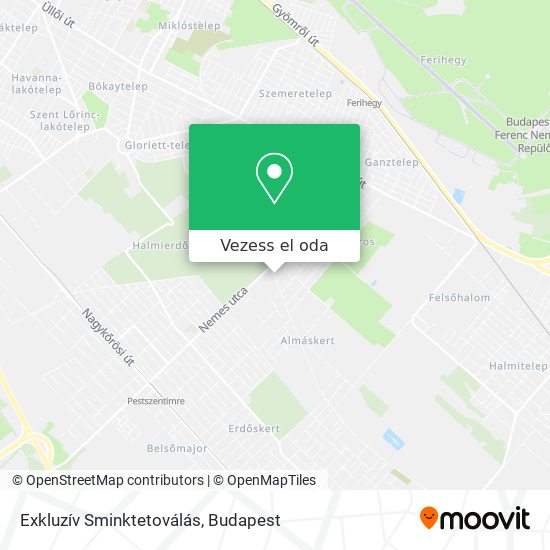 Exkluzív Sminktetoválás térkép