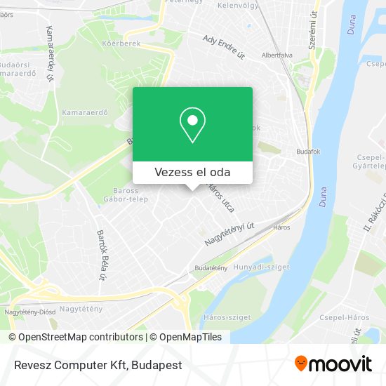 Revesz Computer Kft térkép