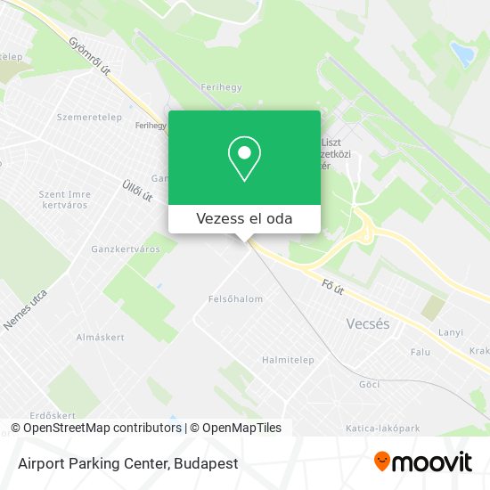 Airport Parking Center térkép