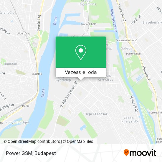 Power GSM térkép