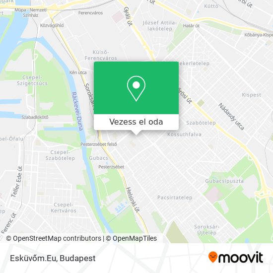 Esküvőm.Eu térkép