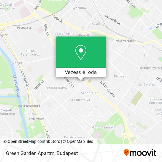 Green Garden Apartm térkép