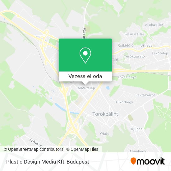 Plastic-Design Média Kft térkép