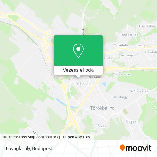 Lovagkirály térkép