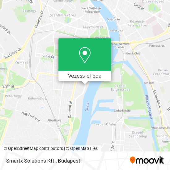 Smartx Solutions Kft. térkép