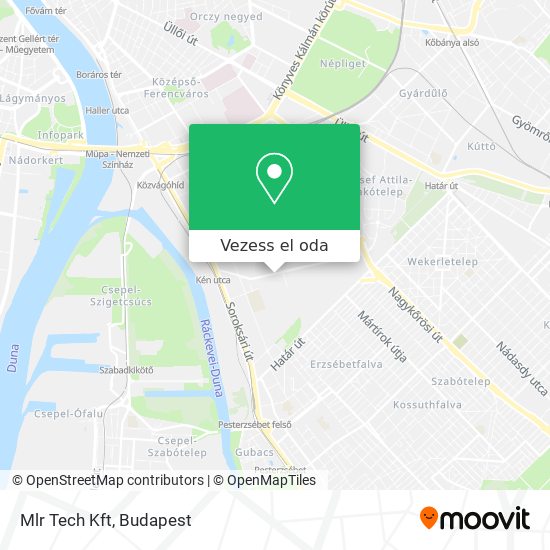 Mlr Tech Kft térkép