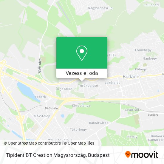 Tipident BT Creation Magyarország térkép