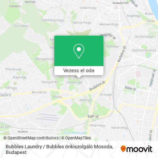 Bubbles Laundry / Bubbles önkiszolgáló Mosoda térkép