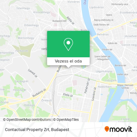 Contactual Property Zrt térkép