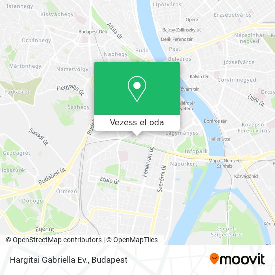 Hargitai Gabriella Ev. térkép