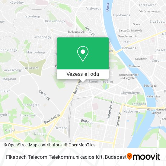Flkapsch Telecom Telekommunikacios Kft térkép
