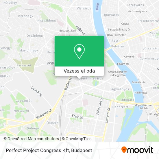 Perfect Project Congress Kft térkép