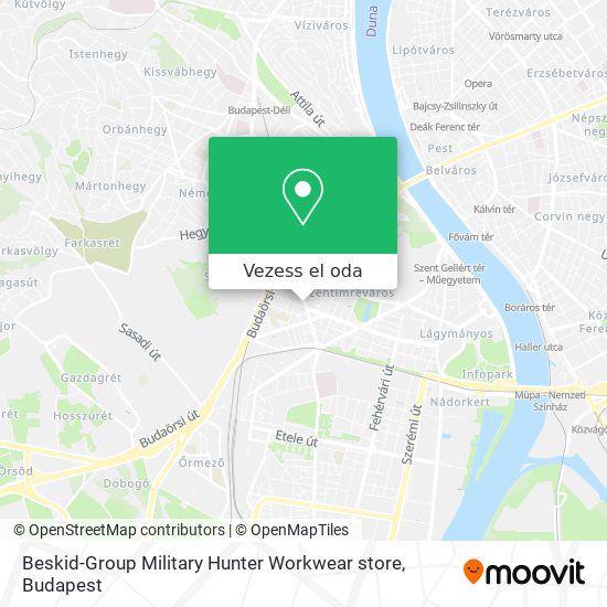 Beskid-Group Military Hunter Workwear store térkép
