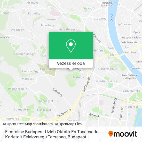 Flcomline Budapest Uzleti Oktato Es Tanacsado Korlatolt Felelossegu Tarsasag térkép