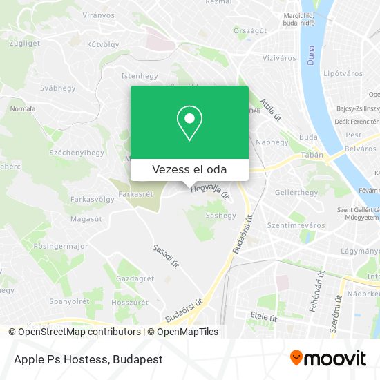 Apple Ps Hostess térkép