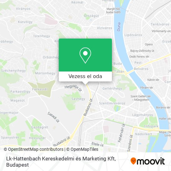 Lk-Hattenbach Kereskedelmi és Marketing Kft térkép