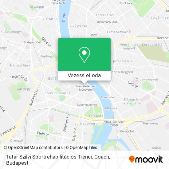 Tatár Szilvi Sportrehabilitációs Tréner, Coach térkép
