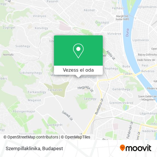 Szempillaklinika térkép