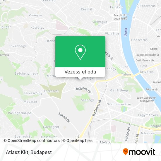 Atlasz Kkt térkép