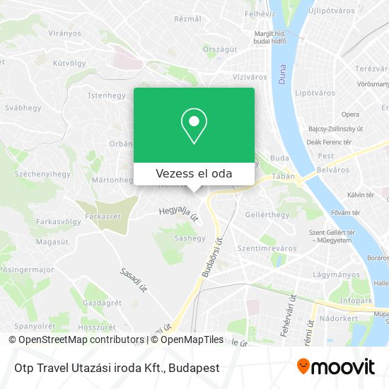 Otp Travel Utazási iroda Kft. térkép