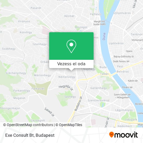 Exe Consult Bt térkép