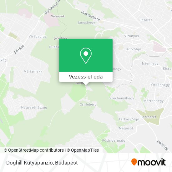 Doghill Kutyapanzió térkép