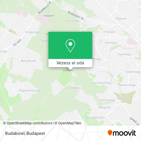 Budabowl térkép
