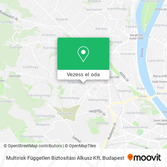 Multirisk Független Biztosítási Alkusz Kft térkép