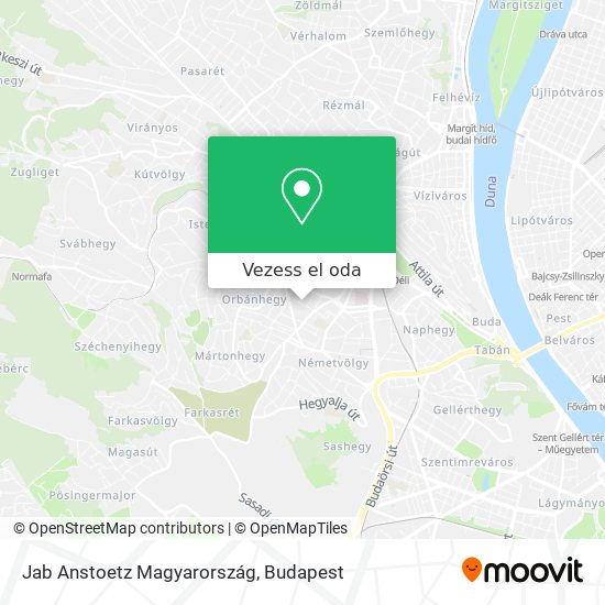Jab Anstoetz Magyarország térkép