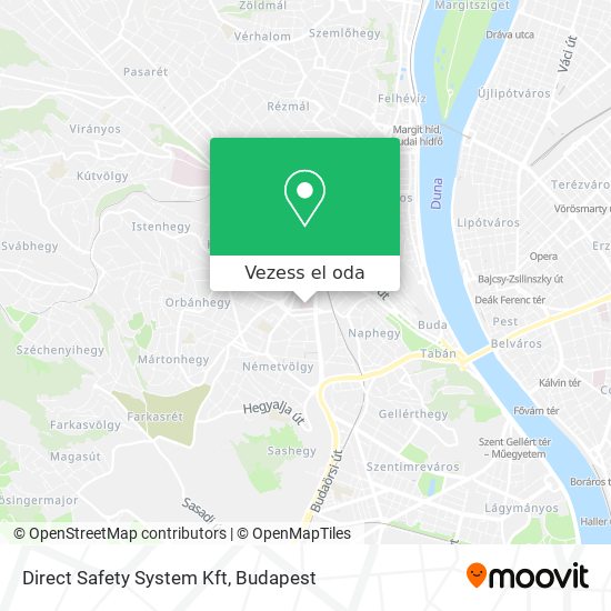 Direct Safety System Kft térkép