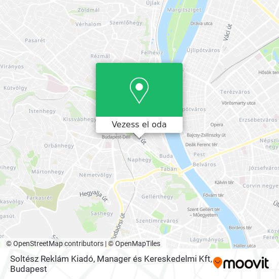 Soltész Reklám Kiadó, Manager és Kereskedelmi Kft térkép