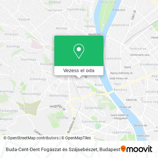 Buda-Cent-Dent Fogászat és Szájsebészet térkép