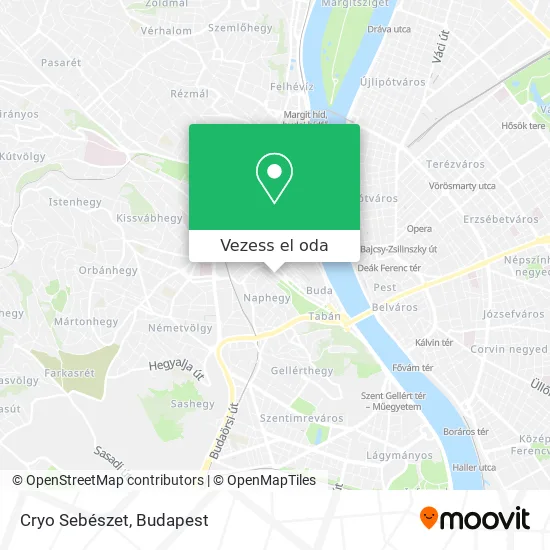 Cryo Sebészet térkép