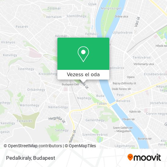 Pedalkiraly térkép