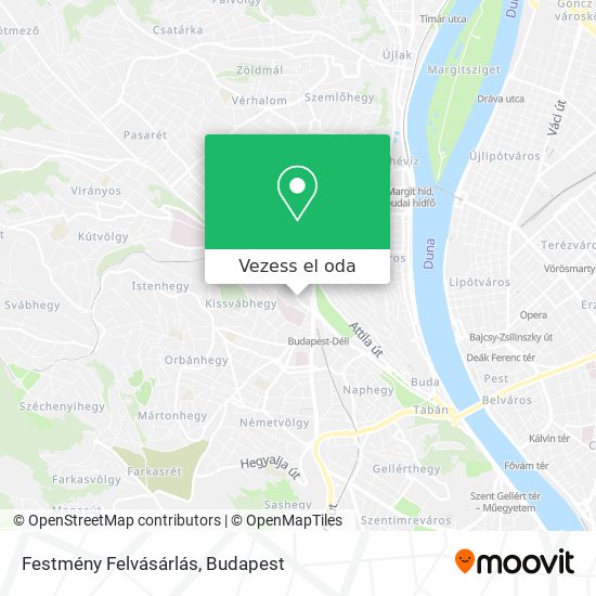 Festmény Felvásárlás térkép
