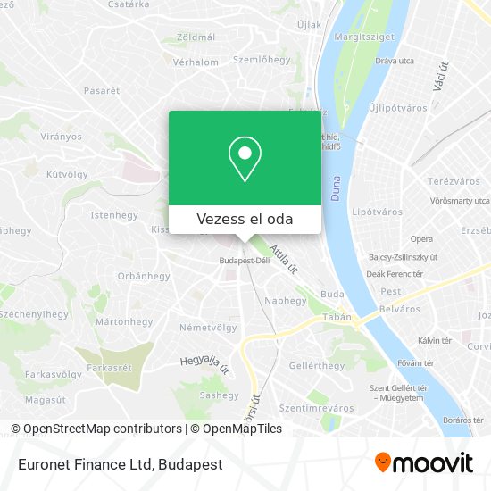 Euronet Finance Ltd térkép
