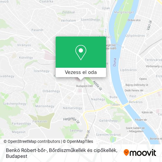 Benkó Róbert-bőr-, Bőrdíszműkellék és cipőkellék térkép