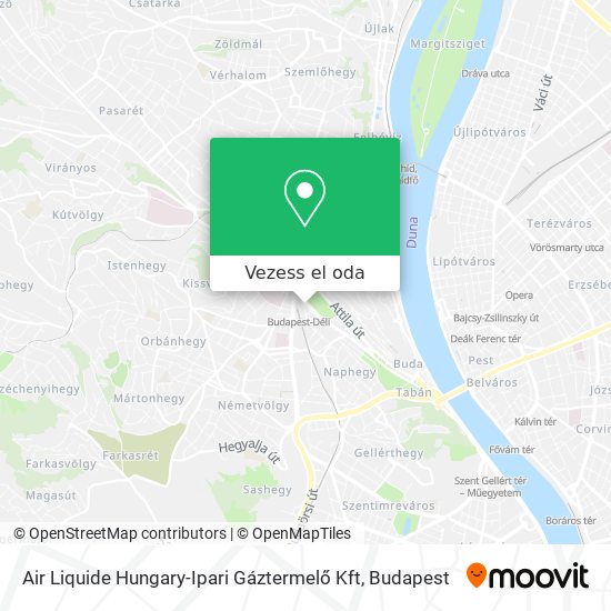 Air Liquide Hungary-Ipari Gáztermelő Kft térkép