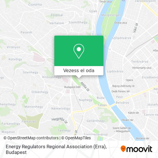 Energy Regulators Regional Association (Erra) térkép