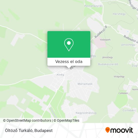 Öltöző Turkáló térkép