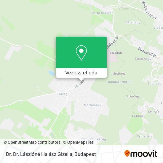 Dr. Dr. Lászlóné Halász Gizella térkép