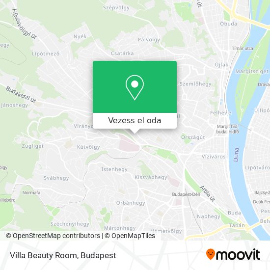 Villa Beauty Room térkép