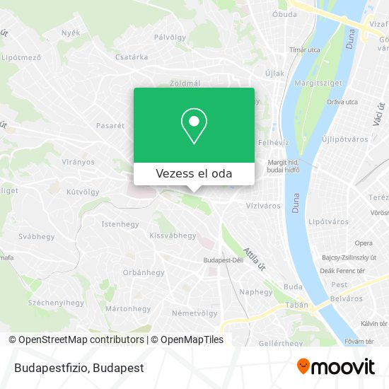 Budapestfizio térkép