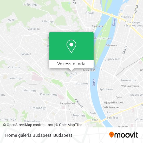Home galéria Budapest térkép