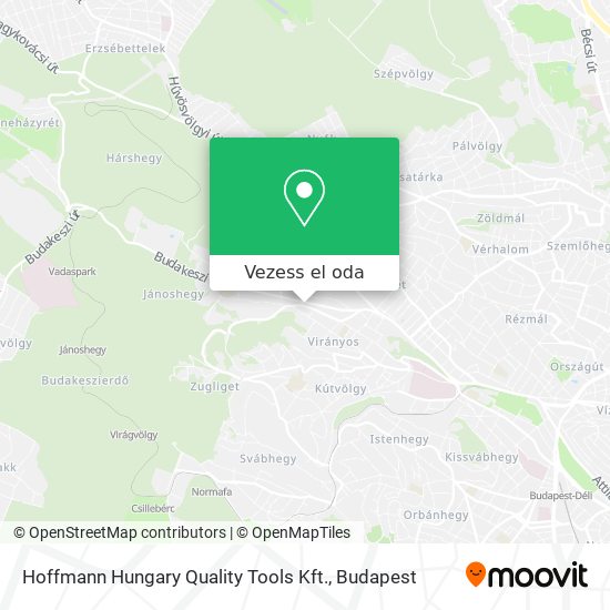 Hoffmann Hungary Quality Tools Kft. térkép