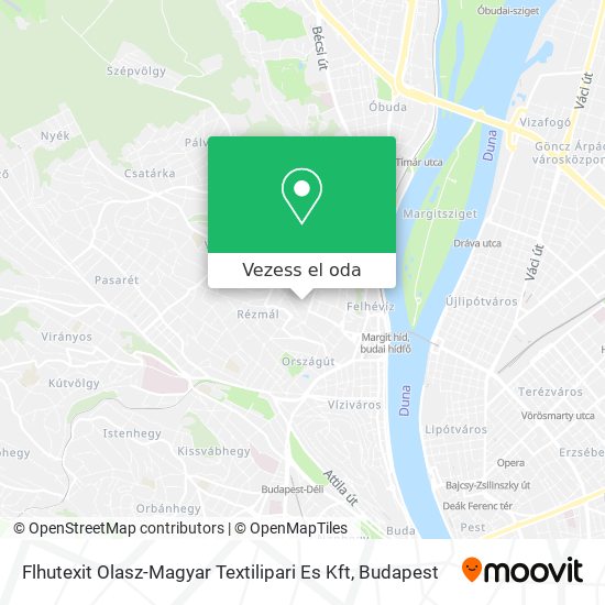 Flhutexit Olasz-Magyar Textilipari Es Kft térkép