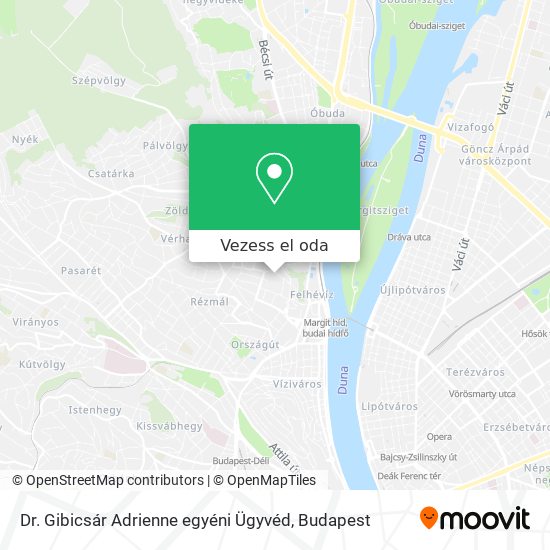 Dr. Gibicsár Adrienne egyéni Ügyvéd térkép