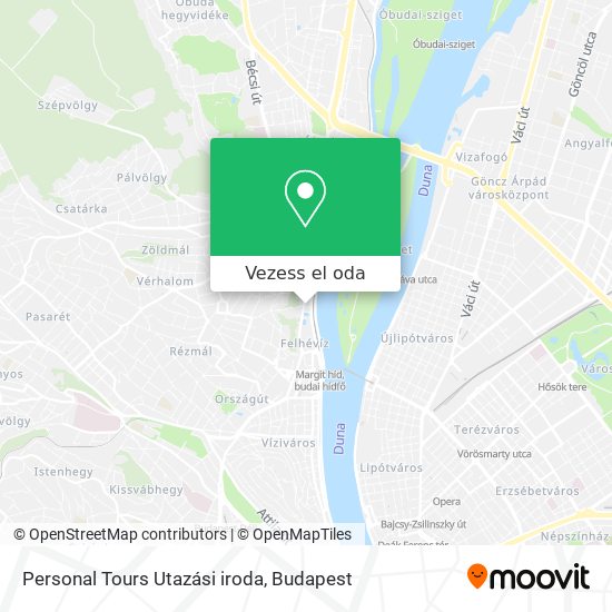 Personal Tours Utazási iroda térkép