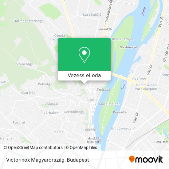 Victorinox Magyarország térkép